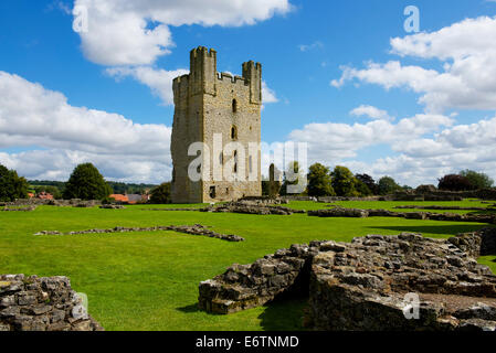 Helmsley Castle, North Yorkshire, England UK Banque D'Images