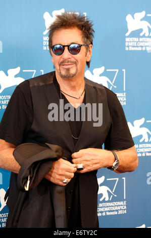 Venise, Italie. 30e Août, 2014. Al Pacino pendant les 'L' humilité/Manglehorn photocall au 71ème Festival International du Film de Venise le 30 août 2014. Dpa : Crédit photo alliance/Alamy Live News Banque D'Images