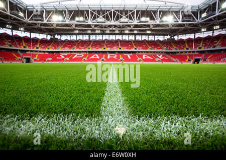 Moscou, Russie. 30e Août, 2014. Coupe du Monde 2018 s'ouvre à Moscou - stade Arena Otkrytie Crédit : Nikolay Vinokourov/Alamy Live News Banque D'Images