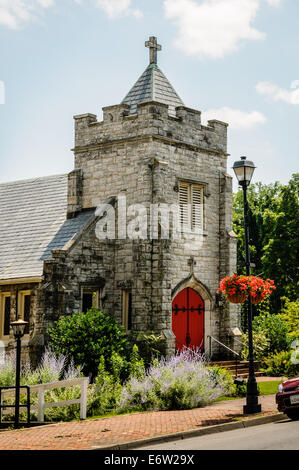 Saint Thomas Episcopal Church, 124 East Main Street, Abingdon, Virginia Banque D'Images