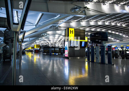 Vide à l'aéroport d'Heathrow Terminal 5 Banque D'Images