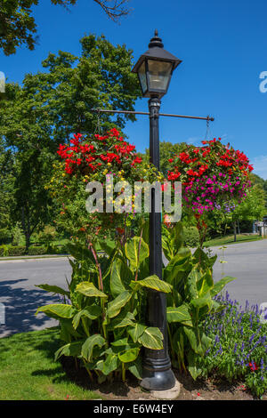 Village de Niagara on the Lake sur la rivière Niagara en Ontario Canada Banque D'Images