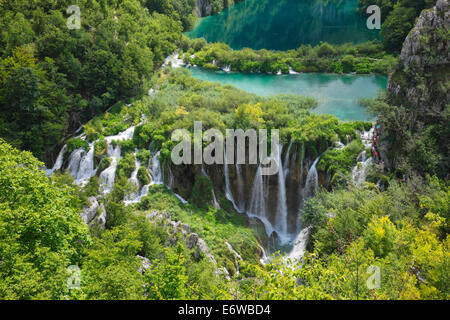 Le parc national des lacs de Plitvice, Croatie