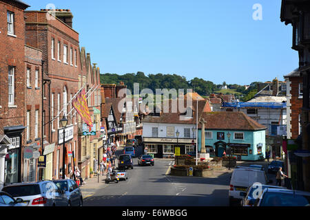 High Street, Arundel, West Sussex, Angleterre, Royaume-Uni Banque D'Images