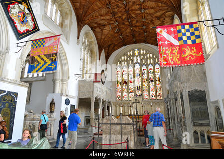 La chapelle Fitzalan, Château d'Arundel, Arundel, West Sussex, Angleterre, Royaume-Uni Banque D'Images