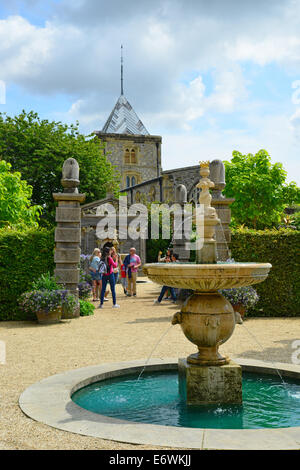 Le Collectionneur Earl's Garden, Château d'Arundel, Arundel, West Sussex, Angleterre, Royaume-Uni Banque D'Images