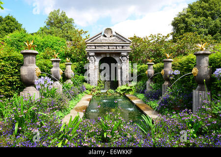 Le Collectionneur Earl's Garden, Château d'Arundel, Arundel, West Sussex, Angleterre, Royaume-Uni Banque D'Images