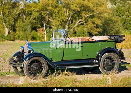 Vintage Ford Modèle une Phaeton, construit en 1928 Banque D'Images