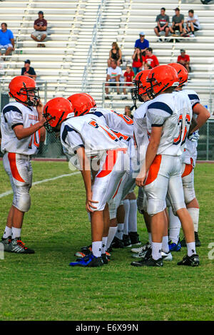 Lemon Bay Junior Varsity équipe de football de Englewood FL Banque D'Images