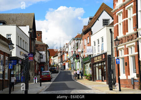 High Street, Old Town, Hemel Hempstead, Hertfordshire, Angleterre, Royaume-Uni Banque D'Images