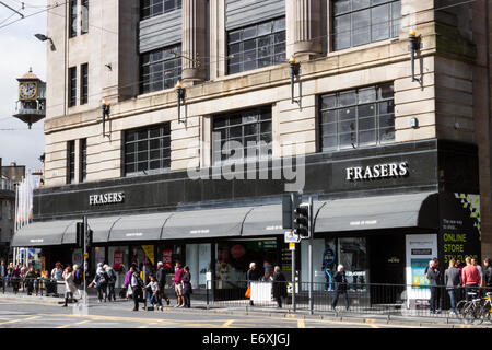 Ministère Frasers sur Princes Street, Édimbourg Banque D'Images