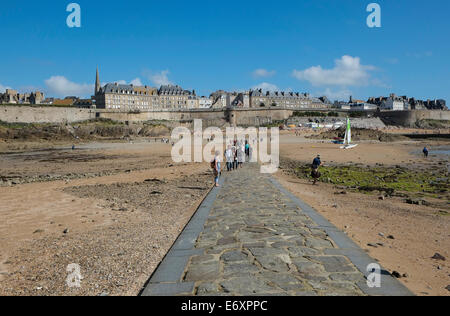 St Malo, Bretagne, France Banque D'Images