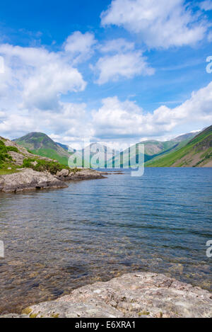 Wast Water, Cumbria, Parc National de Lake District, England, UK. Banque D'Images