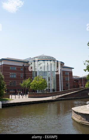 La Cour de Magistrat, Nottingham, Nottinghamshire, Angleterre, Royaume-Uni. Banque D'Images