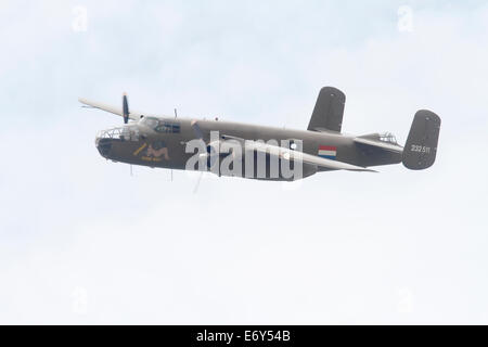 NA VB-25N Mitchell 232511 (PH-XXV) North American B-25 Mitchell bomber. Bombardier MOYEN DE LA SECONDE GUERRE MONDIALE Banque D'Images