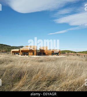 Maison pour trois sœurs, Bullas, Espagne. Architecte : Blancafort-Reus Arquitectura, 2011. Banque D'Images