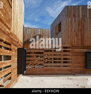 Maison pour trois sœurs, Bullas, Espagne. Architecte : Blancafort-Reus Arquitectura, 2011. Banque D'Images