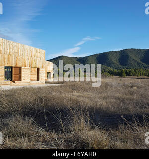 Maison pour trois sœurs, Bullas, Espagne. Architecte : Blancafort-Reus Arquitectura, 2011. Banque D'Images