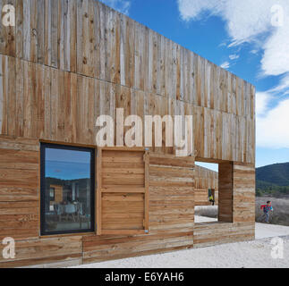 Maison pour trois sœurs, Bullas, Espagne. Architecte : Blancafort-Reus Arquitectura, 2011. Banque D'Images