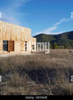 Maison pour trois sœurs, Bullas, Espagne. Architecte : Blancafort-Reus Arquitectura, 2011. Banque D'Images