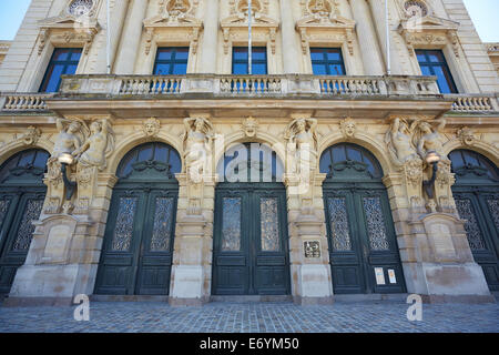 Le théâtre italien, Cherbourg, France. Banque D'Images