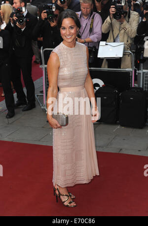 London, UK, UK. 2Nd Sep 2014. Pippa Middleton arrive pour le GQ Men of the Year Awards au Royal Opera House. Credit : Ferdaus Shamim/ZUMA/Alamy Fil Live News Banque D'Images