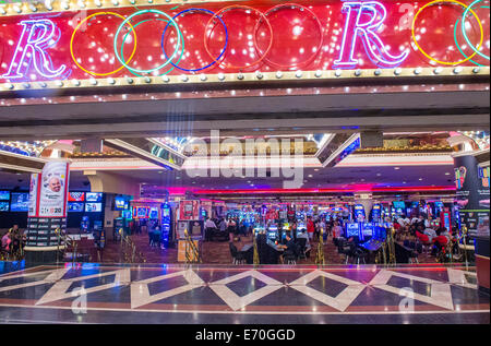 Le Riviera Hotel and Casino à Las Vegas. Banque D'Images