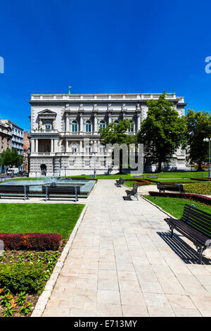 Serbie, Belgrade, Novi Sad, Savski Venac, Townhall Banque D'Images