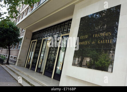 Lycee Francais Charles de Gaulle (École française), South Kensington, Londres Banque D'Images