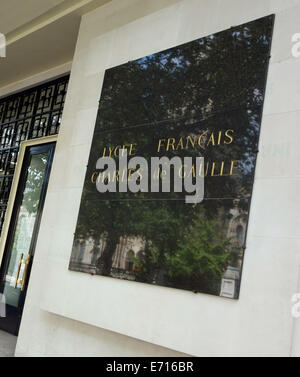 Lycee Francais Charles de Gaulle (École française), South Kensington, Londres Banque D'Images