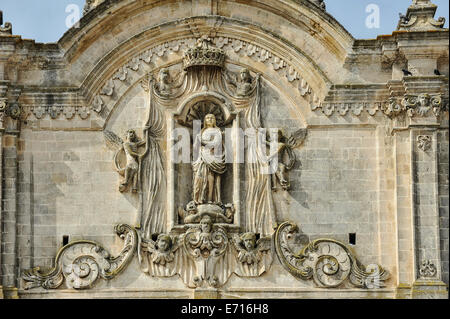 Italie Basilicate Matera Église et couvent de Saint François d'assise Banque D'Images