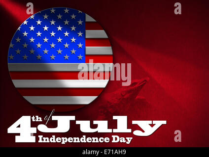 4 juillet - Jour de l'indépendance Banque D'Images