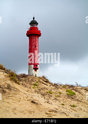 Phare de la Coubre a 64 mètre de haut phare construit 1905 à La Tremblade en Charente-Maritime domaine de south west France Banque D'Images