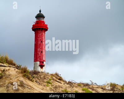 Phare de la Coubre a 64 mètre de haut phare construit 1905 à La Tremblade en Charente-Maritime domaine de south west France Banque D'Images