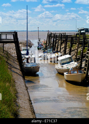 Talmont sur Gironde, Charente-Maritime, Poitou-Charentes, un village sur l'estuaire de la Gironde dans le sud-ouest de la France Banque D'Images