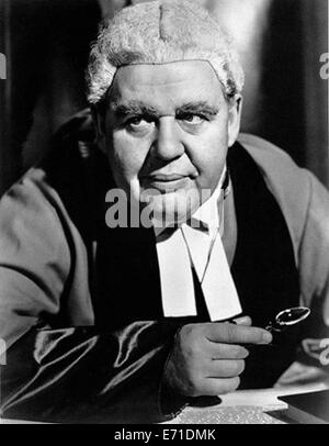 La Paradine case - Charles Laughton - Réalisation : Alfred Hitchcock - 1947 Banque D'Images