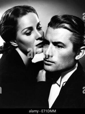 La Paradine case - Gregory Peck - Alida Valli Réalisation : Alfred Hitchcock - 1947 Banque D'Images