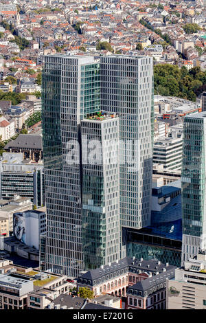 Gratte-ciel de bureaux PalaisQuartier Nextower, Westend, Frankfurt am Main, Hesse, Allemagne Banque D'Images