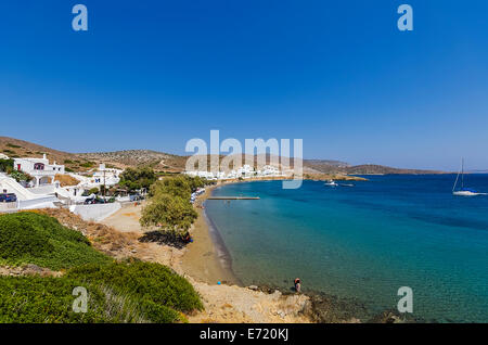 Schoinontas beach en Grèce île Astypalée Banque D'Images