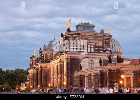 Académie des beaux-arts de Dresde, Saxe, Allemagne, Europe Banque D'Images