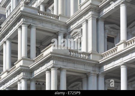 Eisenhower Executive Office Building à Washington avec le Bureau du Vice-président Banque D'Images