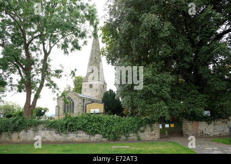 Église paroissiale de St James normanton sur soar construit 1200ad Banque D'Images