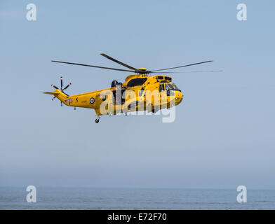 RAF de sauvetage air-mer Hélicoptère Sea King Banque D'Images