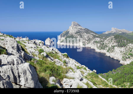 Point de vue Mirador d'Es Colomer, Cap de Formentor, Le Cap Formentor, Majorque (Mallorca), îles Baléares (Islas Baleares), Espagne Banque D'Images