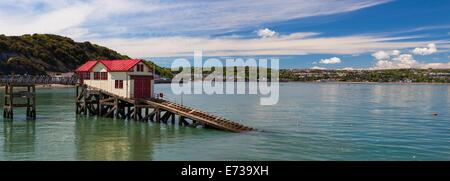 Mumbles Pier, Gower, Swansea, Pays de Galles, Royaume-Uni, Europe Banque D'Images