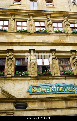 Master Builders House, Rothenburg ob der Tauber, Route Romantique, Franconia, Bavaria, Germany, Europe Banque D'Images