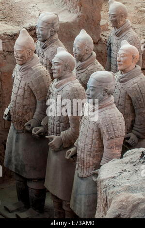 Terre cuite Musée, Xian, Shaanxi, China, Asia Banque D'Images