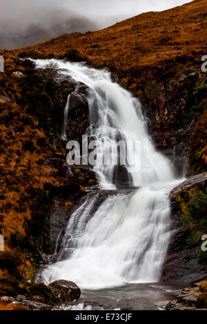 Chute près de Sligachan, île de Skye, Écosse Banque D'Images