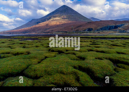 Glamaig (Red Hills) de Sligachan, île de Skye, Écosse Banque D'Images