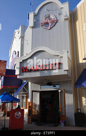 Bubba Gump Restaurant à Galveston, Texas, États-Unis Banque D'Images